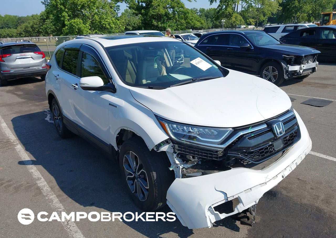 2022 Honda Cr-v Hybrid Ex-l, пошкодження: Передня частина, Iaai лот 45489435