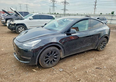 2022 Tesla Model Y, daño Frontal, Copart lote 56080806