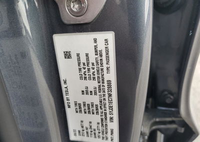 2022 Tesla Model 3, uszkodzenie: Tył, Copart lot 45324105, zdjęcie 12 z 12