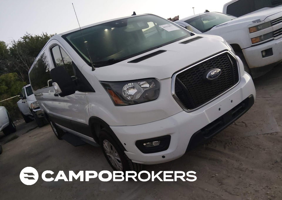 2024 Ford Transit-350 Passenger Van Xlt, uszkodzenie: Lewy bok, Iaai lot 46322891