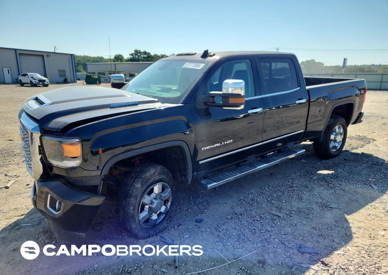2019 Gmc Sierra K3500 Denali, Rear End damage, Copart lot 67777806