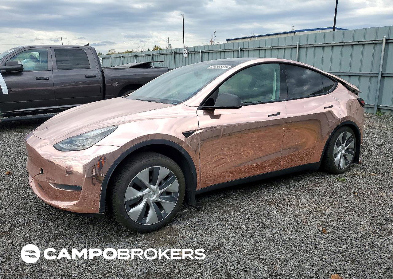 2021 Tesla Model Y, uszkodzenie: Tył, Copart lot 70247736