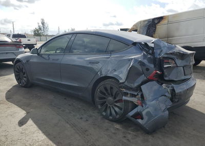 2022 Tesla Model 3, uszkodzenie: Tył, Copart lot 45324105, zdjęcie 2 z 12