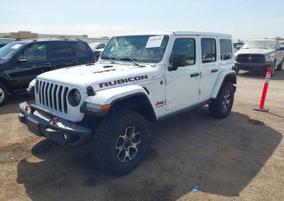 2021 Jeep Wrangler Unlimited Rubicon 4x4, uszkodzenie: Unknown, Iaai lot 46089188, zdjęcie 2 z 16