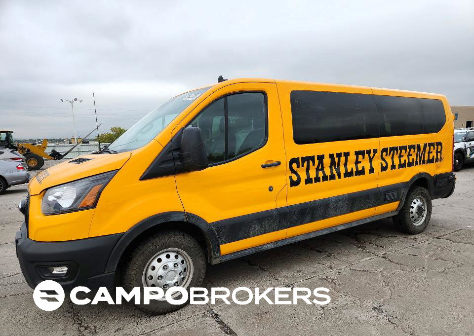 2024 Ford Transit T-250, daño Trasero, Copart lote 71347546