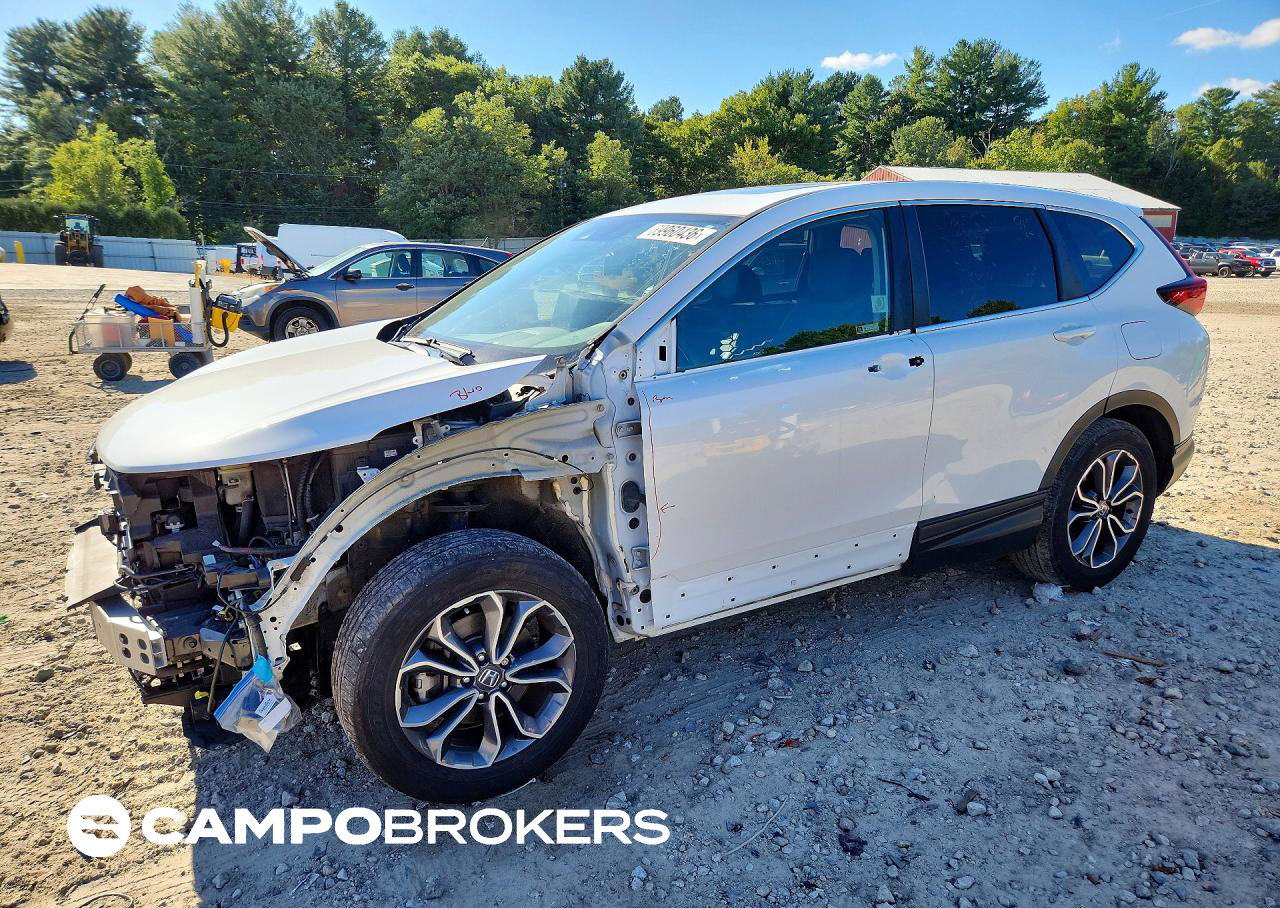 2022 Honda Cr-v Exl, пошкодження: Передня частина, Copart лот 69960436