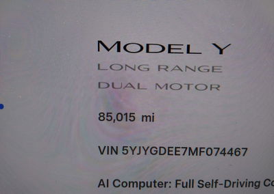 2021 Tesla Model Y Long Range Dual Motor All-wheel Drive, uszkodzenie: Przód, Iaai lot 46052608, zdjęcie 7 z 16