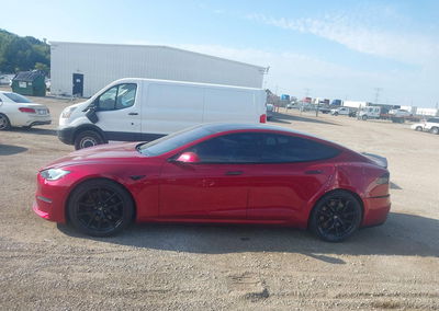 2023 Tesla Model S Dual Motor All-wheel Drive/standard Range, uszkodzenie: Left & Right Side, Iaai lot 46032966, zdjęcie 14