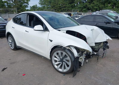 2026 Tesla Model Y All-wheel Drive/long Range Launch Series/premium All-wheel Drive, daño Frontal, Iaai lote 46123571