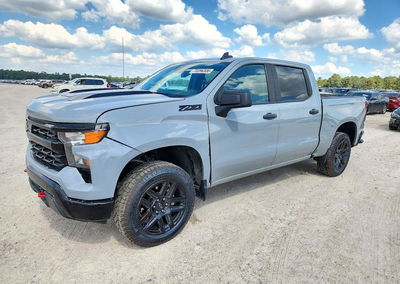 2024 Chevrolet Silverado K1500 Trail Boss Custom, Front End damage, Copart lot 73286306