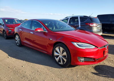 2020 Tesla Model S, daño Frontal, Copart lote 72879316, foto 4 de 12