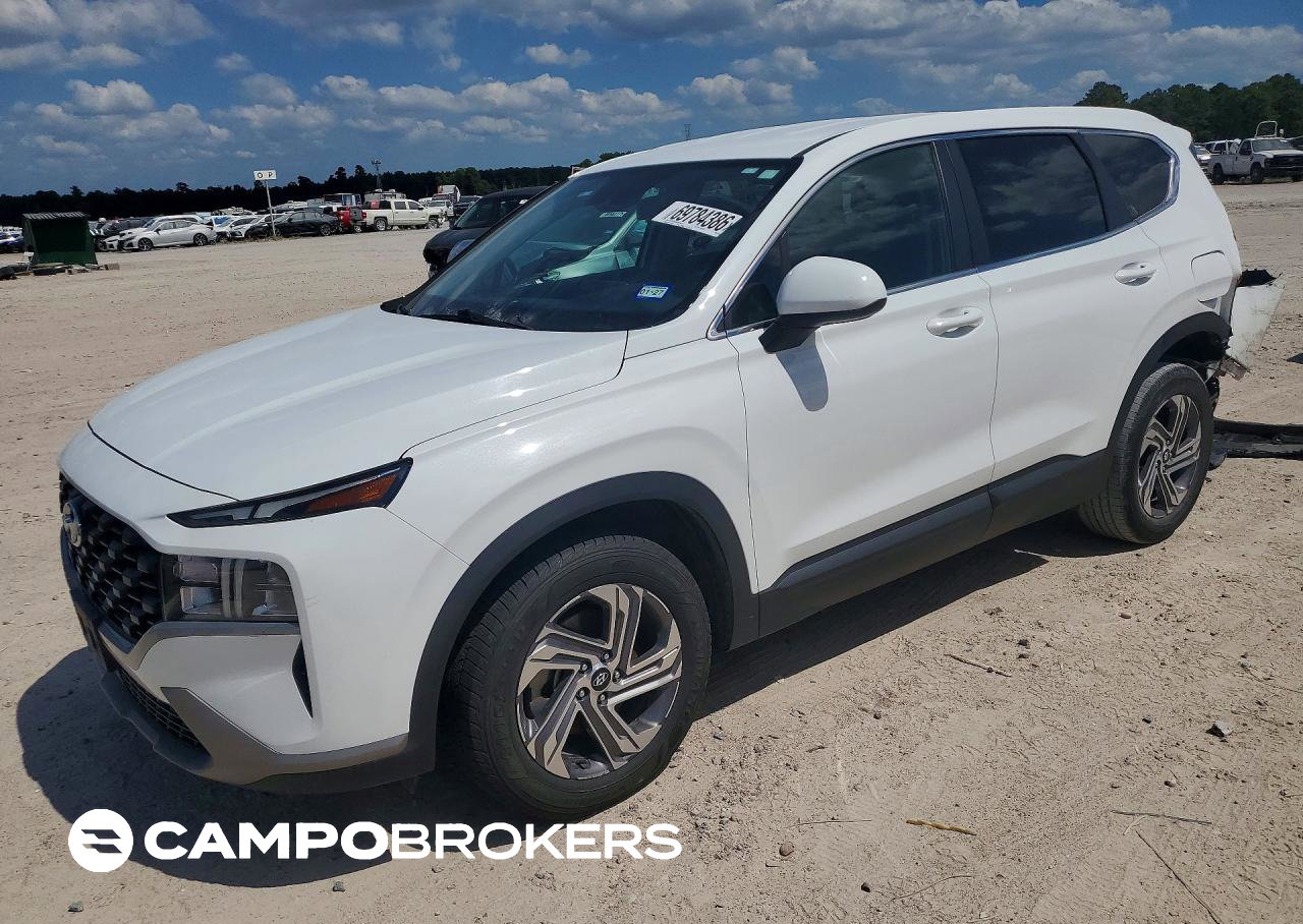 2023 Hyundai Santa Fe Se, daño Trasero, Copart lote 69784386