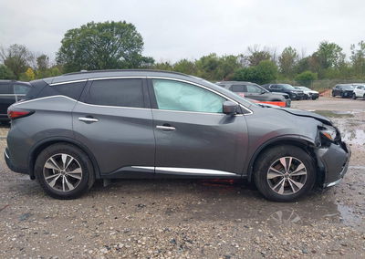 2019 Nissan Murano Platinum/s/sl/sv, daño Frontal derecho, Iaai lote 46136104, foto 13 de 19