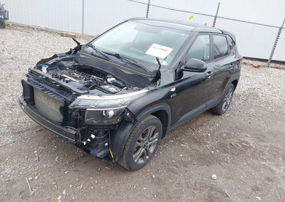 2021 Kia Seltos Lx, Front End damage, Iaai lot 46139007, photo 2 of 17