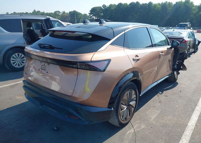 2023 Nissan Ariya Premiere, Front End damage, Iaai lot 46042620, photo 4 of 16