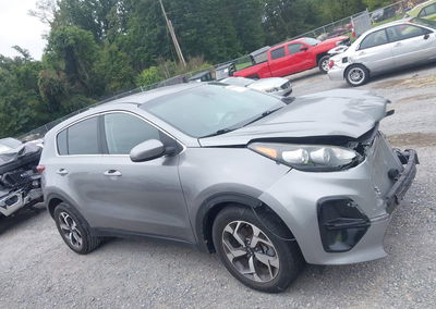 2020 Kia Sportage Lx, daño Front & Rear, Iaai lote 45906326, foto 13 de 16
