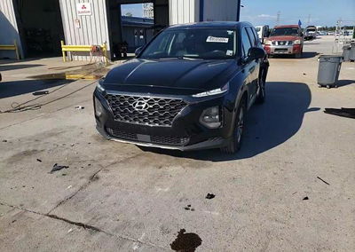 2019 Hyundai Santa Fe Se, uszkodzenie: Bok, Copart lot 69585086, zdjęcie 13 z 14