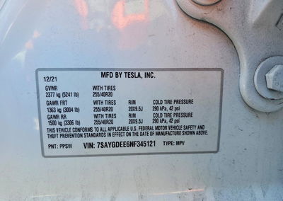 2022 Tesla Model Y, daño Trasero, Copart lote 68538736, foto 13 de 13