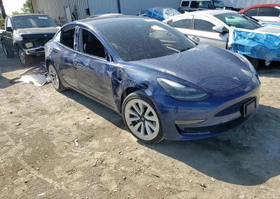 2022 Tesla Model 3, daño Lateral, Copart lote 53959956, foto 15 de 16