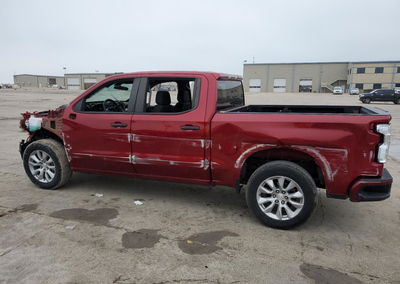 2022 Chevrolet Silverado Ltd C1500 Custom, uszkodzenie: Rozszabrowany, Copart lot 55280986, zdjęcie 2 z 12