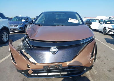2023 Nissan Ariya Premiere, Front End damage, Iaai lot 46042620, photo 12 of 16