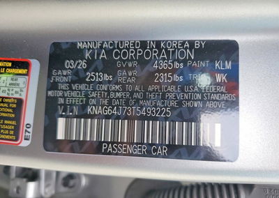 2026 Kia K5 Gt Line, uszkodzenie: Przód, Copart lot 69147076, zdjęcie 12 z 12