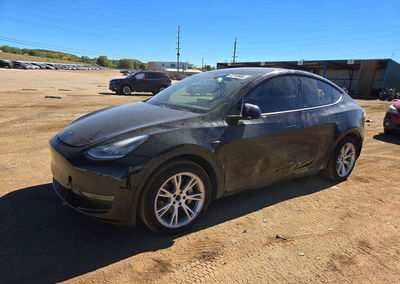 2020 Tesla Model Y, daño Lateral, Copart lote 72753666