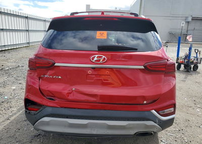 2020 Hyundai Santa Fe Sel, Front End damage, Copart lot 70820056, photo 6 of 14