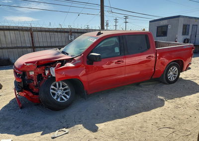 2023 Chevrolet Silverado K1500 Rst, daño Frontal, Copart lote 66740756