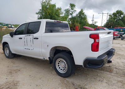 2021 Chevrolet Silverado 1500 2wd  Short Bed Wt, пошкодження: Затоплення, Iaai лот 46142588, фото 3 з 12