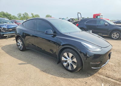 2023 Tesla Model Y, Front End damage, Copart lot 64659256, photo 4 of 14