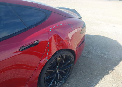 2023 Tesla Model S Dual Motor All-wheel Drive/standard Range, uszkodzenie: Left & Right Side, Iaai lot 46032966, zdjęcie 6