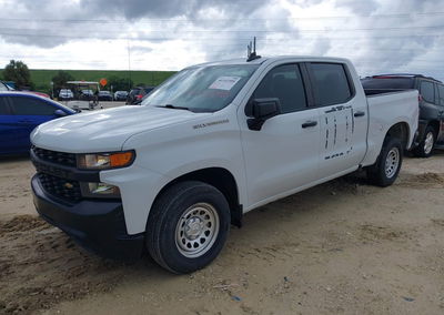 2021 Chevrolet Silverado 1500 2wd  Short Bed Wt, пошкодження: Затоплення, Iaai лот 46142588, фото 2 з 12