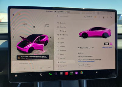 2026 Tesla Model Y, Front End damage, Copart lot 68984486, photo 9 of 15