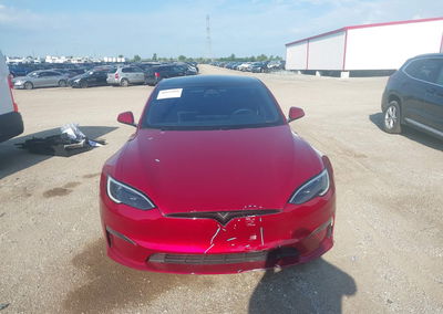2023 Tesla Model S Dual Motor All-wheel Drive/standard Range, uszkodzenie: Left & Right Side, Iaai lot 46032966, zdjęcie 12