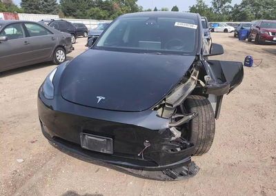 2023 Tesla Model Y, Front End damage, Copart lot 64659256, photo 13 of 14