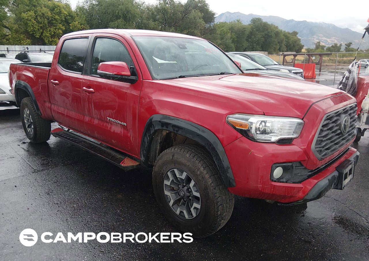 2022 Toyota Tacoma Trd Off Road, Front & Rear damage, Iaai lot 46130774