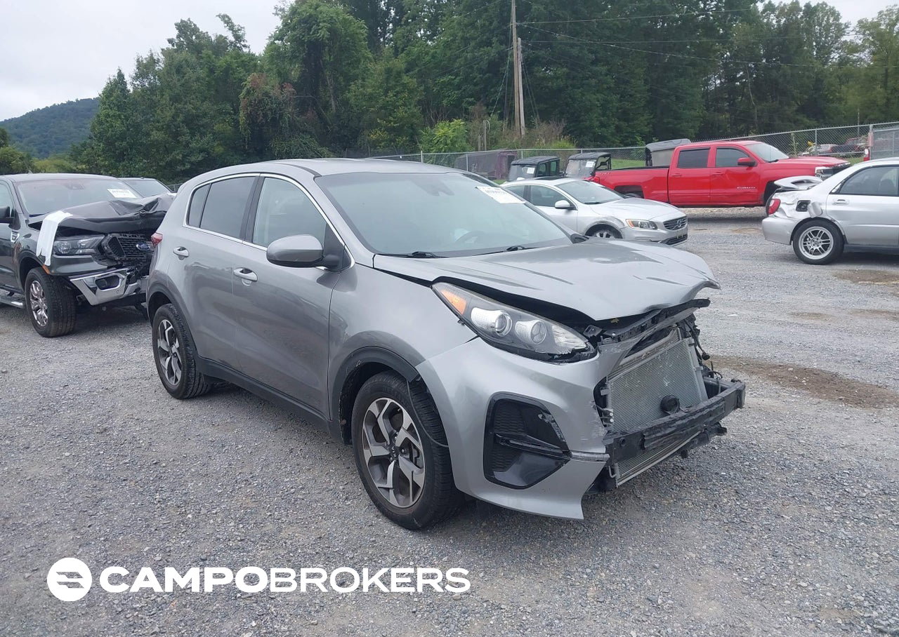 2020 Kia Sportage Lx, daño Front & Rear, Iaai lote 45906326