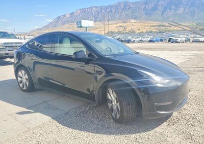 2023 Tesla Model Y, Side damage, Copart lot 65714556, photo 4 of 13
