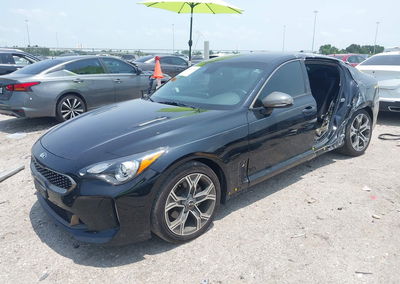 2020 Kia Stinger Gt-line, daño Lateral izquierdo, Iaai lote 45482395, foto 2 de 18