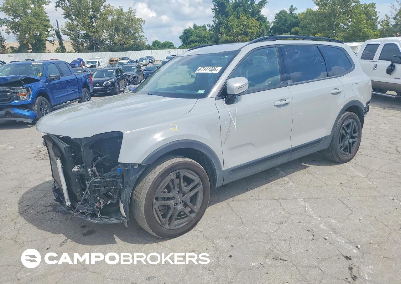 2024 Kia Telluride Sx X-line, uszkodzenie: Tył, Copart lot 67141006