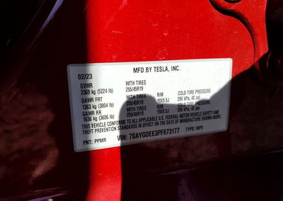 2023 Tesla Model Y, daño Lateral, Copart lote 72246796, foto 13 de 13