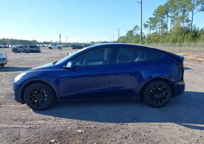 2021 Tesla Model Y Long Range Dual Motor All-wheel Drive, пошкодження: Задня частина, Iaai лот 46258375, фото 14 з 18