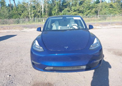 2021 Tesla Model Y Long Range Dual Motor All-wheel Drive, пошкодження: Задня частина, Iaai лот 46258375, фото 12 з 18