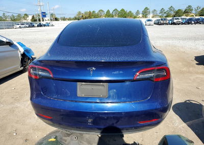 2022 Tesla Model 3, daño Lateral, Copart lote 53959956, foto 6 de 16