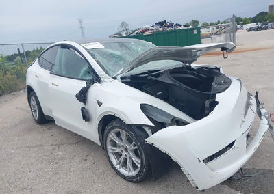 2023 Tesla Model Y Awd/long Range Dual Motor All-wheel Drive, Front & Rear damage, Iaai lot 46105600