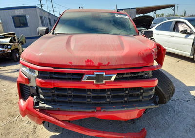 2023 Chevrolet Silverado K1500 Rst, пошкодження: Передня частина, Copart лот 66740756, фото 5 з 12