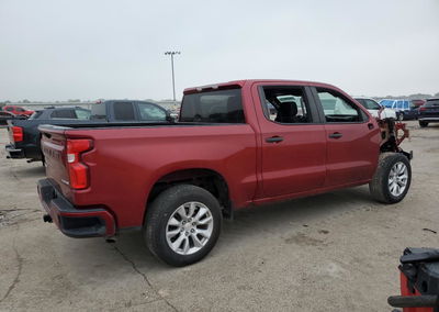 2022 Chevrolet Silverado Ltd C1500 Custom, uszkodzenie: Rozszabrowany, Copart lot 55280986, zdjęcie 3 z 12