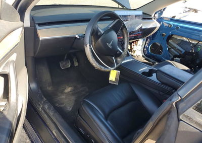 2022 Tesla Model 3, daño Lateral, Copart lote 53959956, foto 8 de 16