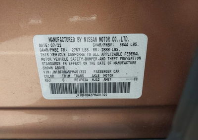 2023 Nissan Ariya Premiere, Front End damage, Iaai lot 46042620, photo 9 of 16